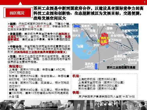 园区案例—苏州工业园