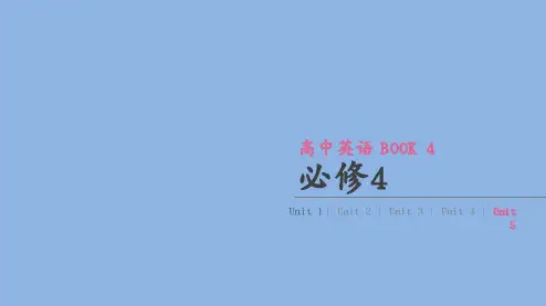 高考英语(人教)一轮复习方案配套课件：必修4 Unit 5 Theme parks 