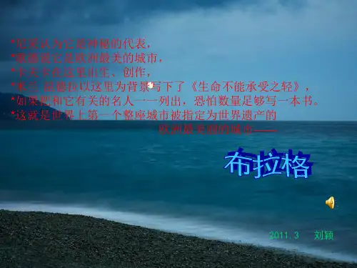 布拉格(英语PPT)