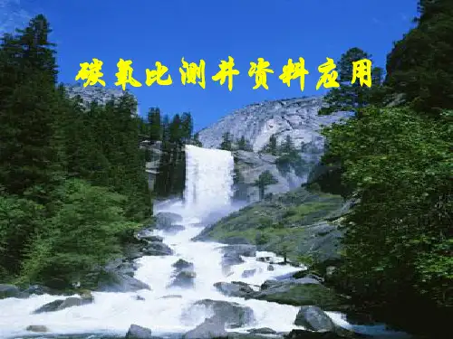 碳氧比测井资料应用