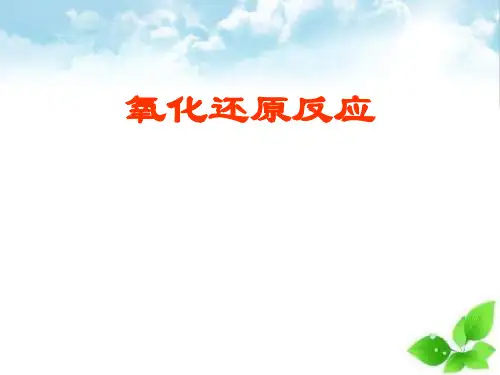 高考化学一轮复习氧化还原反应PPT课件(上课用)