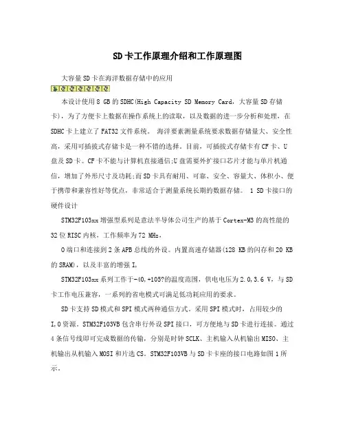 SD卡工作原理介绍和工作原理图
