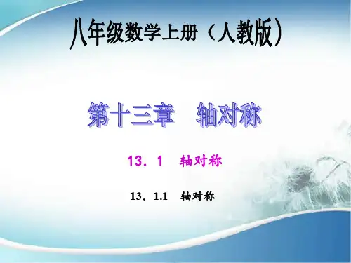 轴对称 (优质课)获奖课件