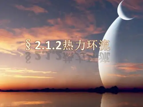 热力环流