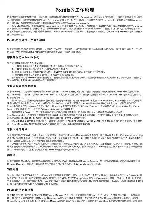 Postfix的工作原理