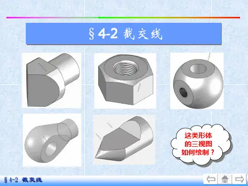 4-2 曲面立体-截交线
