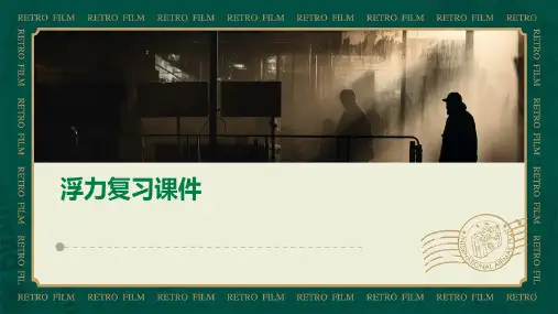浮力复习课件(上课用)