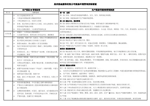 (精益生产)生产现场精益管理看板