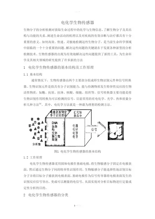 电化学生物传感器