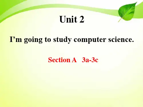 人教英语 七下 Unit2 Section A 3a-3c 课件(共25张PPT)