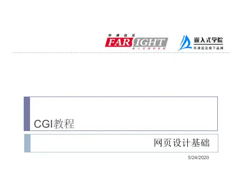 cgi教程1