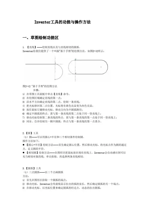 Inventor工业产品工具的功能与操作方法