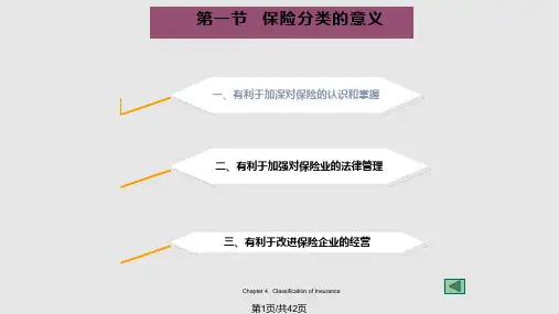 保险的分类PPT课件