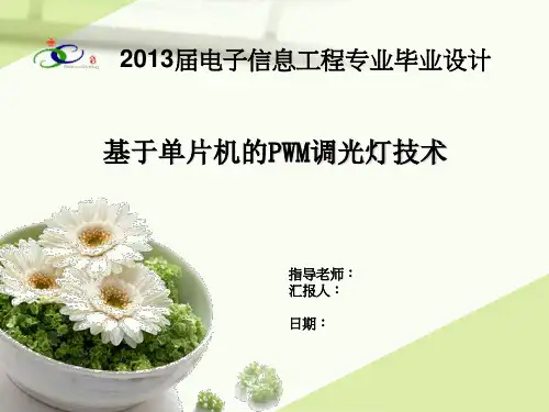 基于单片机的PWM调光灯技术