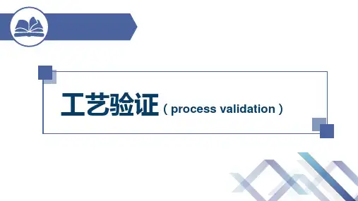 工艺验证