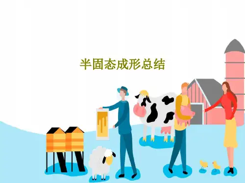 半固态成形总结共79页文档