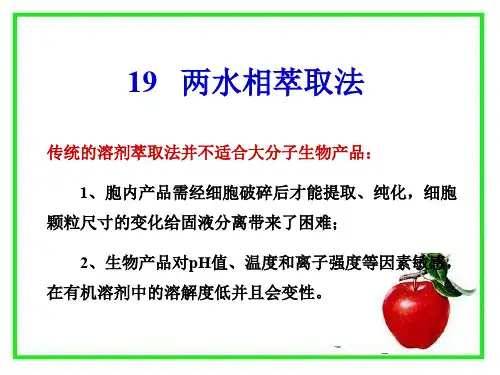 两水相萃取法