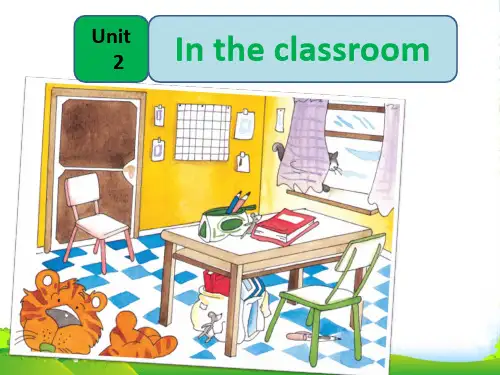 外研剑桥版四年级英语上册Unit2Intheclassroom教学课件
