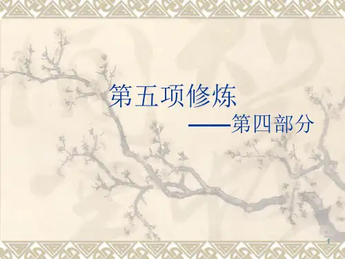 第五项修炼(课堂PPT)