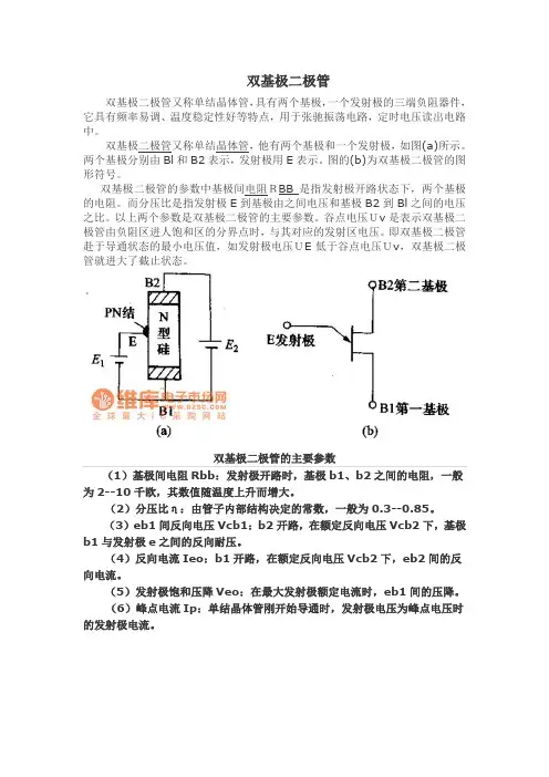 双基极二极管(精)