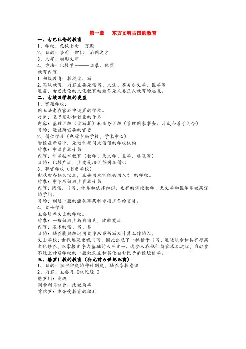 外国教育史