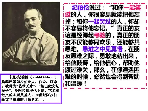 最新友谊地久天长幻灯片
