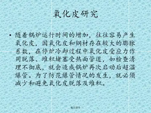 氧化皮的研究与防治