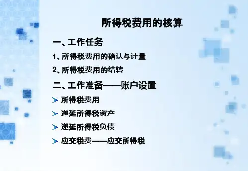 所得税费用的核算.pptx