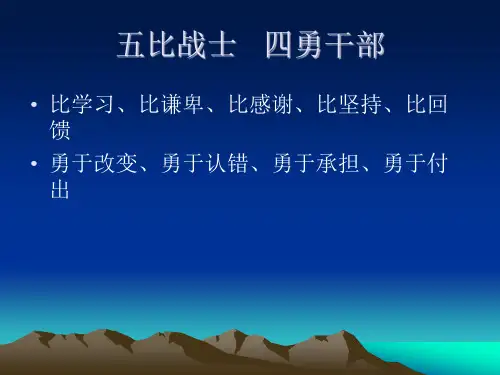 责任胜于能力ppt课件