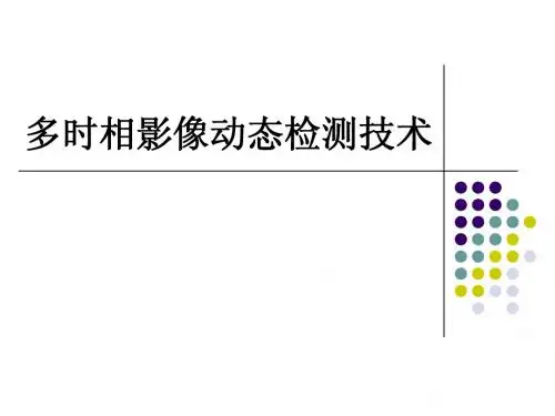 遥感多时相监测技术