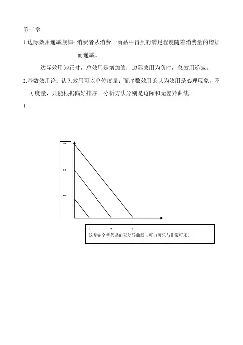 微观经济学杨长江版第3章课后题答案