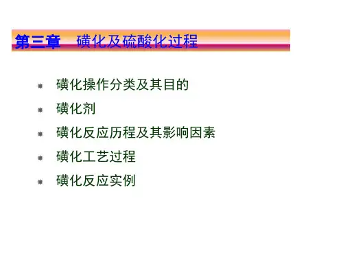 03磺化反应