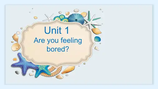   Are you feeling bored_(课件)外研版(三起)英语五年级上册