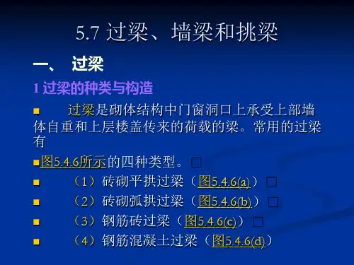 5.7 过梁