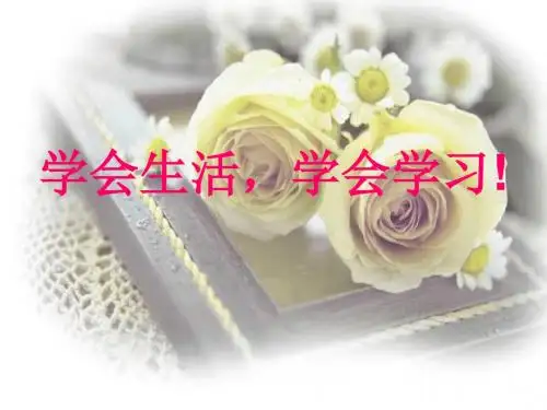 主题班会课件：学会生活,学会学习