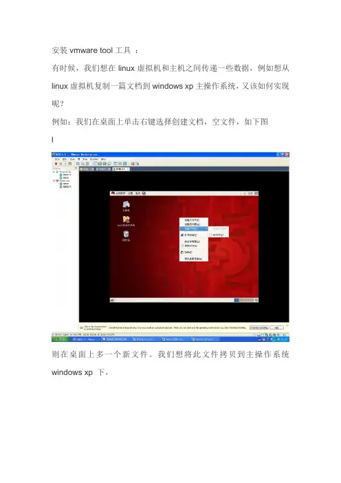 安装vmware tool工具