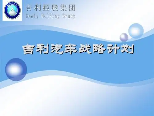 吉利案例分析