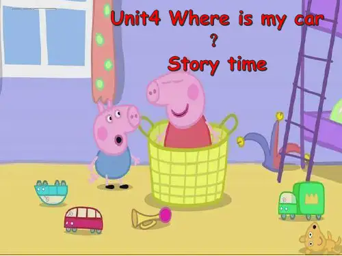 人教PEP版三年级下册英语Unit4Whereismycar？Storytime(课件)