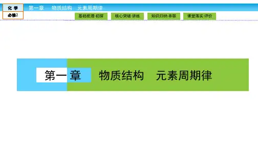 高中化学人教版必修二课件：1.1.2 元素的性质与原子结构