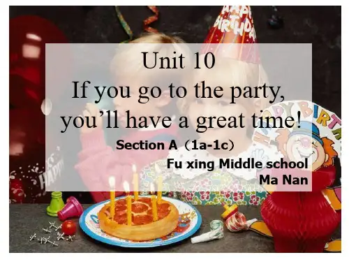 人教版英语八年级上册-Unit10-Section-A-1a-1c-课件(共28张PPT)