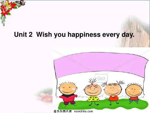 六年级英语下册Module9Unit2《Wishingyouhappinesseveryday》 优秀课件2(新版)外研版(三起)