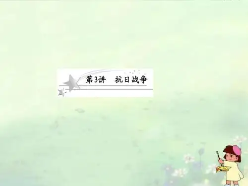 2013高考历史总复习 4-3 抗日战争课件 新人教版必修1
