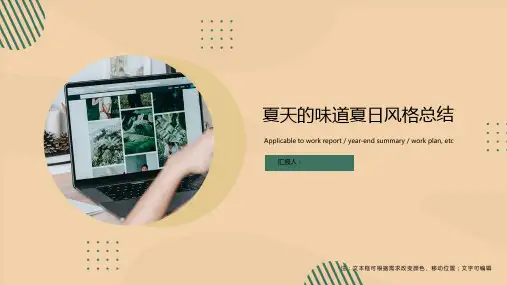 总结汇报PPT模板合集(4套)