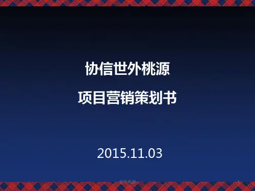 世外桃源的营销策划