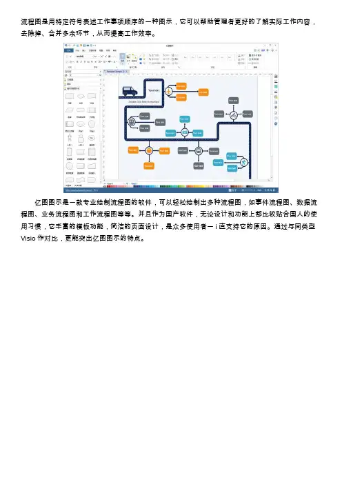 动态流程图用什么软件制作