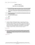 公司金融课后习题答案Chap012new