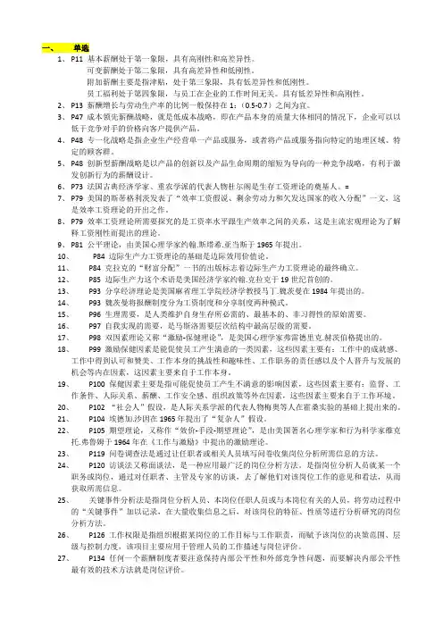 薪酬管理