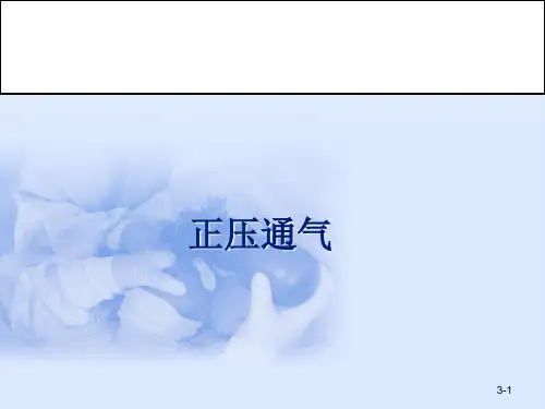 新生儿窒息复苏正压通气ppt课件