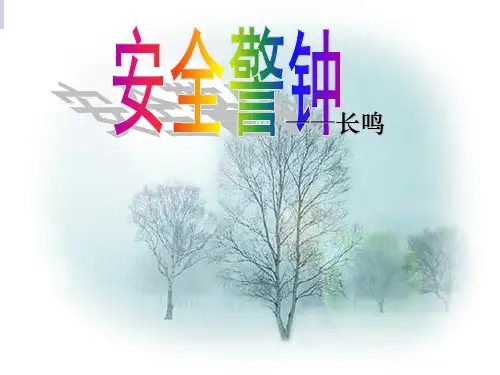 校园安全教育全ppt课件