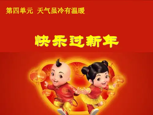 《快乐过新年》人教部编版课件1